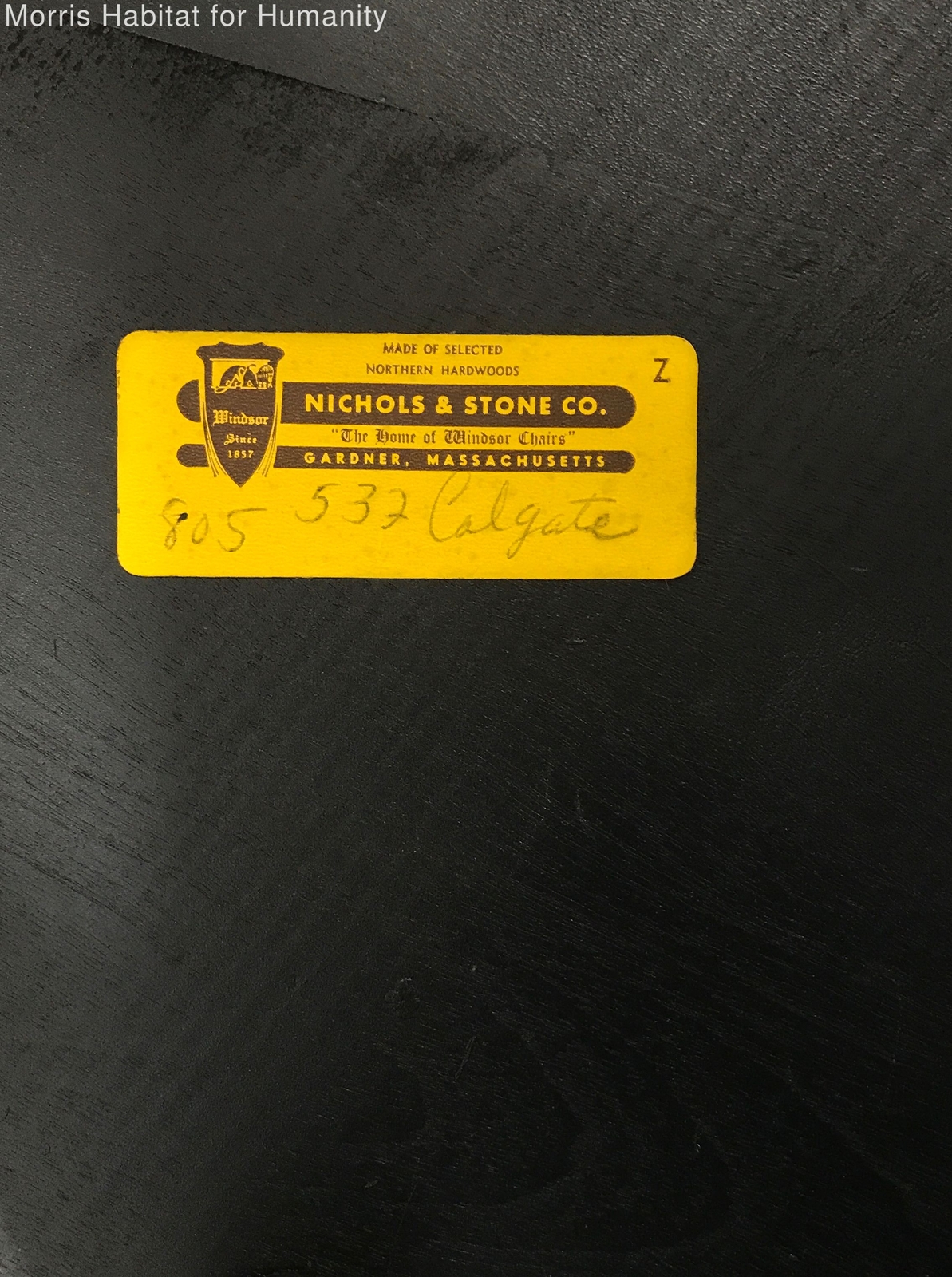 Colgate University "Deo ac Veritati" Founded in 1819 Wooden Accent