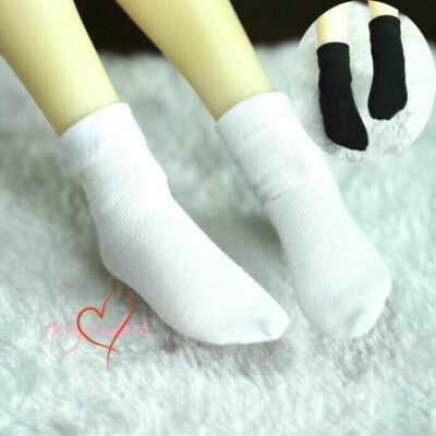 White/Black BJD Socks Stockings for 1/6 1/4 1/3 Uncle ID BJD Doll LUTS POPO SOOM
