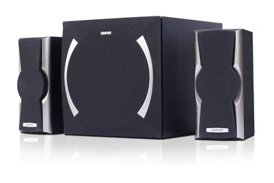 Edifier XM6BT 2.1 Multimedia Bluetooth Speaker System 24W USB/SD card - Black 