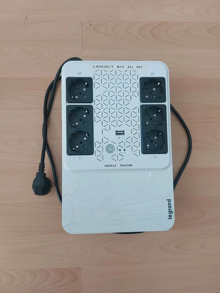 USP USV 360 Watt 600 VA Legrand Keror Multiplug