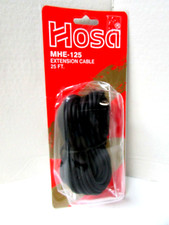 Hosa Stereo Extension Cable 25FT 3.5MM Plug to 3.5MM Jack MHE-125