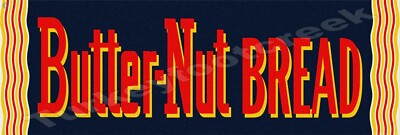 Butter-Nut Bread 8'' x 24'' Metal Sign
