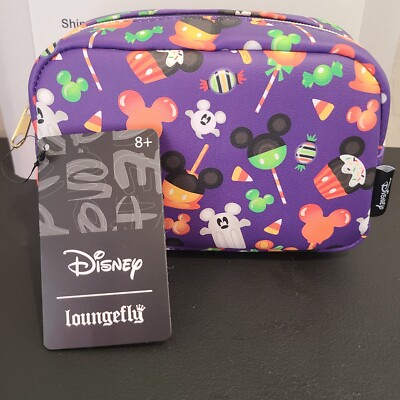 Loungefly Disney Mickey Mouse Halloween Candy Treats Cosmetic