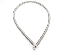 KF 16 Flange Vacuum Tube 304 Stainless Steel Flexible Bellows 500 mm 19 Inch