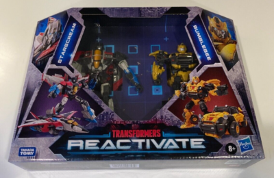HASBRO TRANSFORMERS REACTIVATE STARSCREAM & BUMBLEBEE FIGURES MISB