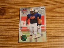 Seattle Dragons 2020 XFL Base #152 Nyles Morgan RC Football Card