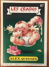 Carte "Les Crados" - ALEX Queenex (87) Série 1 / TBE