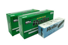 Rollo GREEN Micro Slim 5.5mm, 400 Menthol Empty Filter Tubes +1x Filling Machine