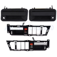 2Pair Set for 88-94 Chevy GMC Truck Outside Inside Door Handle Front LH & RH