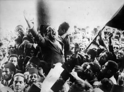 The Proclamation of Prince Farouk as king of Egypt Cairo 05 05 1936 Old Photo