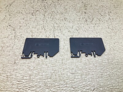 Allen Bradley 1492-N37 Black Wire Terminal End Cap 1492N37 1492