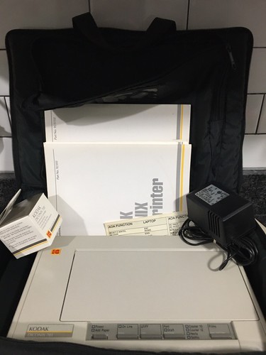 Vintage rare Kodak Diconix Printer, Printhead,case,manuals,Cable,power adapter - Picture 2 of 12