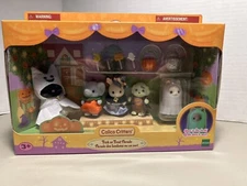 Sylvanian Families Calico Critters Halloween Trick or Treat Parade Set Glue NEW
