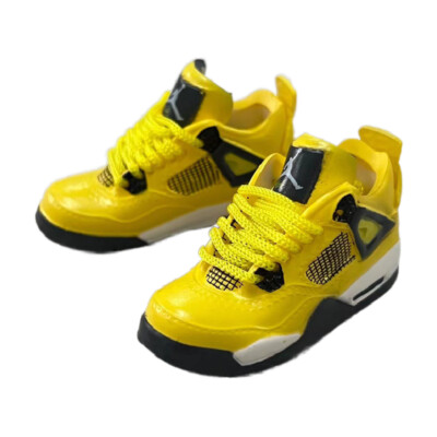 Jordan 4 Key Chains Pendant Collectible Mini Shoe Keyrings｜Shoe Box Available