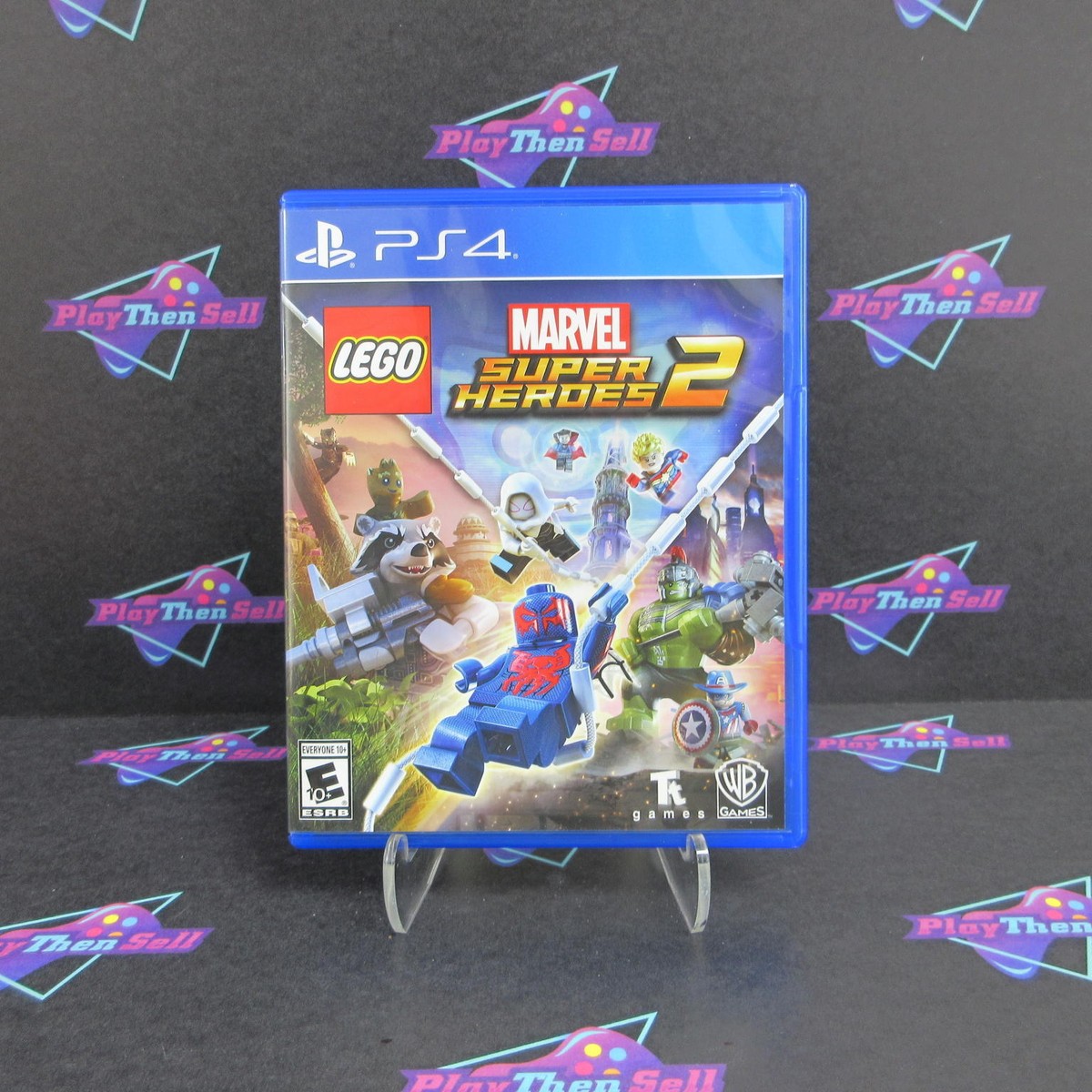 LEGO Marvel Superheroes PS4 PlayStation Complete CIB - Main Image