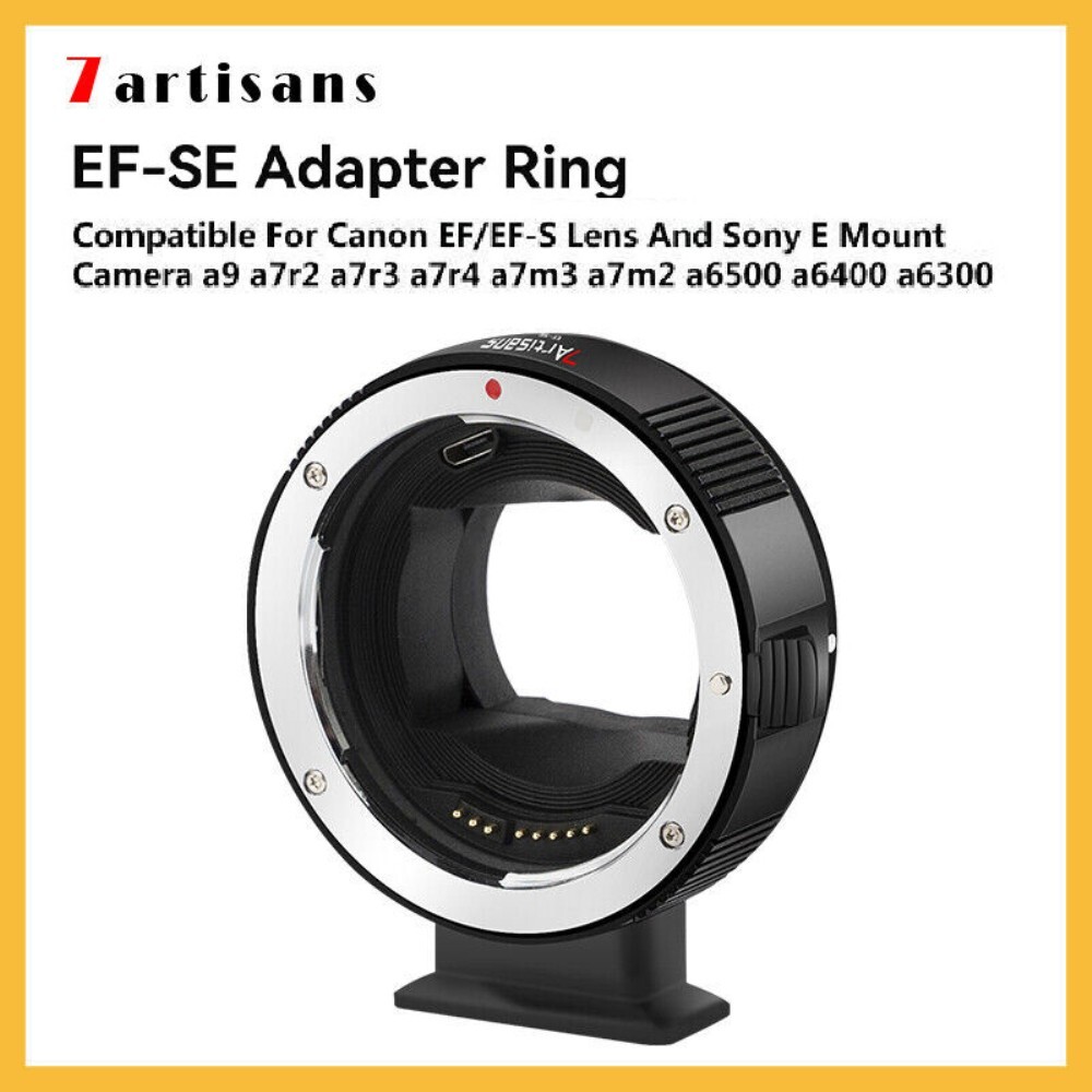 7artisans EF-SE Lens Adapter Auto-Focus Lens Converter Ring For 