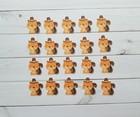 Thanksgiving/ Fall Squirrel Die Cuts, Embellishments, Punches, Punchies, Toppers