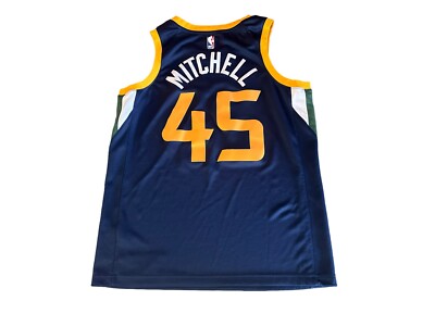 Nike Engineered Men Utah Jazz Donovan Mitchell Jersey Sz 48 | eBay