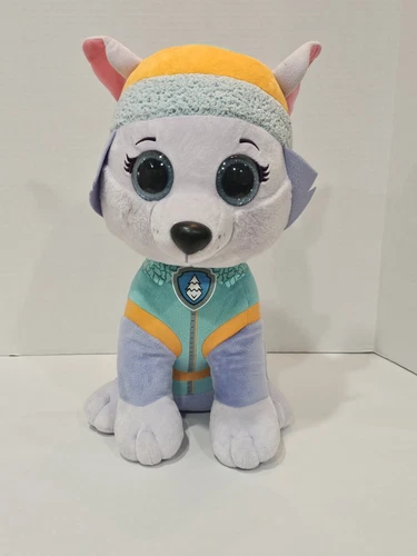 TY BEANIE BOO 20in PAW PATROL EVEREST THE HUSKY STUFFED ANIMAL PLUSH CIRCA 2018