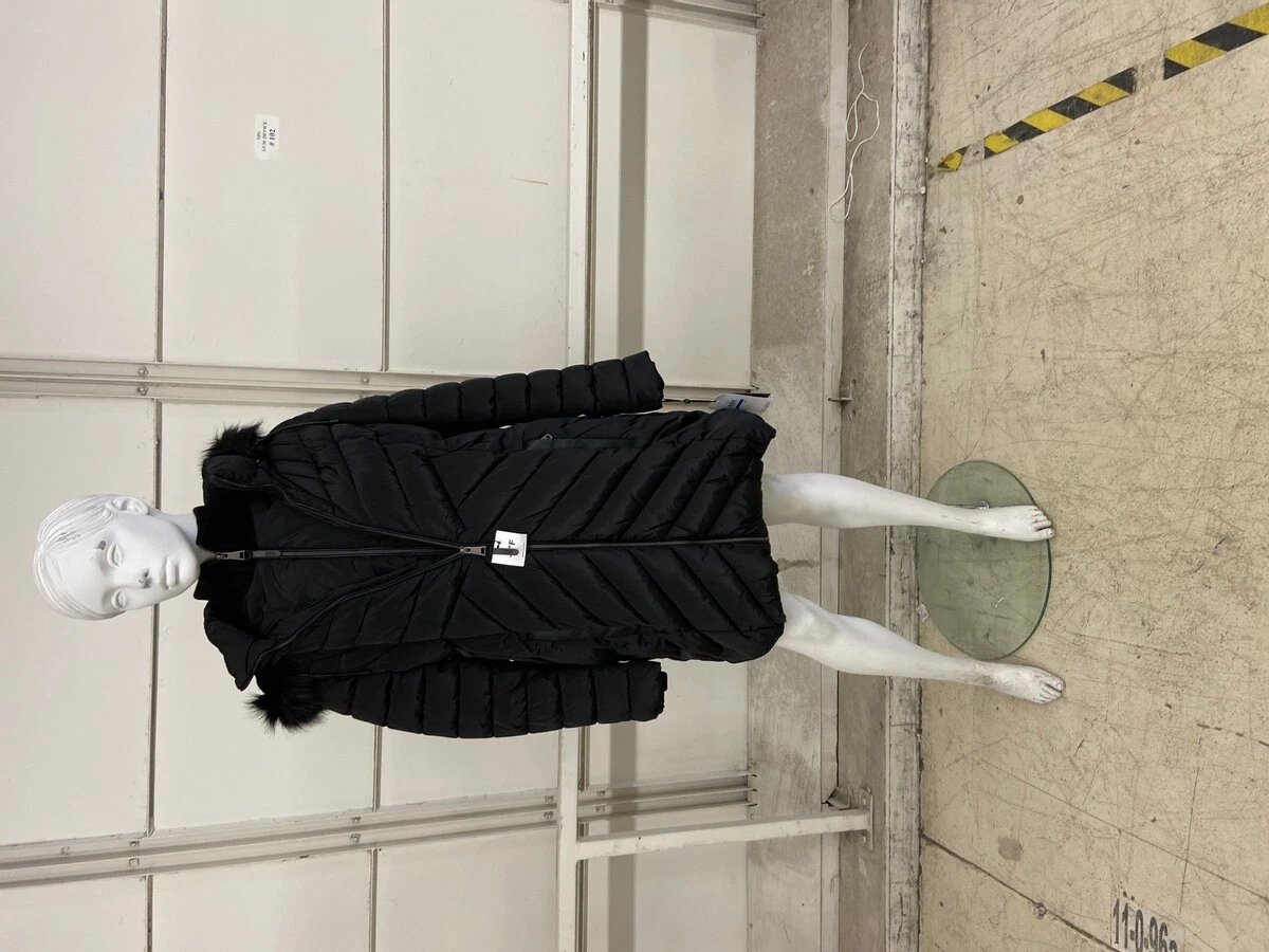 Dkny hotsell black parka