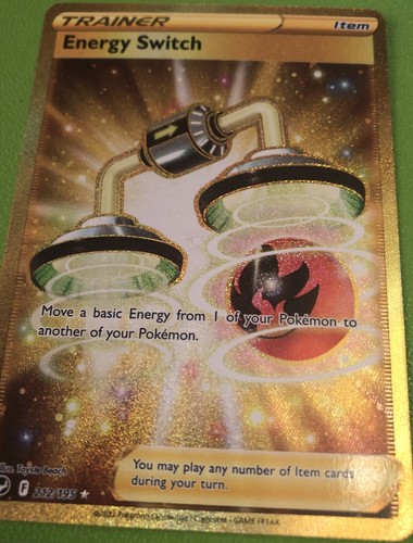 Pokémon TCG Energy Switch Sword & Shield - Silver Tempest 212/195 Holo Secret...