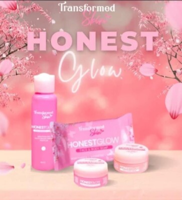 Honest Glow Facial Set Transformed Skin