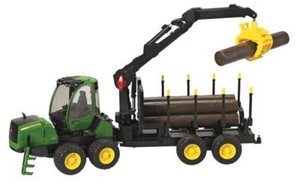 bruder john deere forwarder