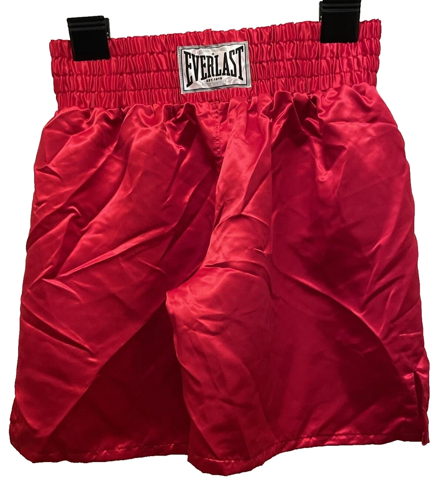 Pantalones Cortos De Boxeo EVERLAST Equipo TODO ROJO De Colección Talla 3XL Foto 3 de 4