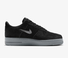 Nike Air Force 1 Essential Jewel Sneaker Schuhe Herren Schwarz HQ3827 002
