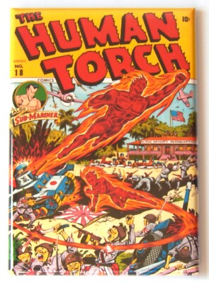The Human Torch #18 FRIDGE MAGNET comic book