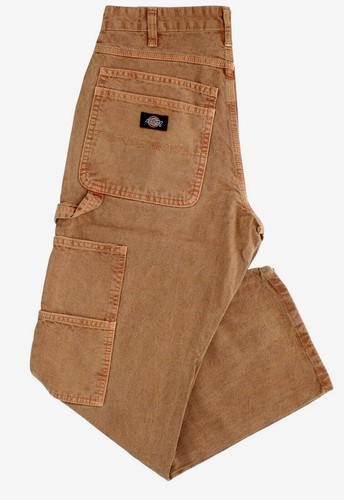 Dickies Men's Carpenter Pants Relaxed Fit, 8-9 Pocket Straight Leg Denim Jeans - Picture 13 of 22