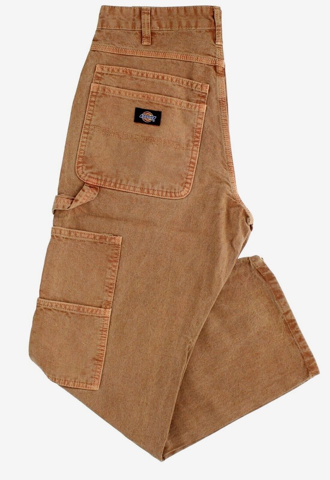 Dickies Men's Carpenter Pants Relaxed Fit, 89 Pocket Straight Leg
