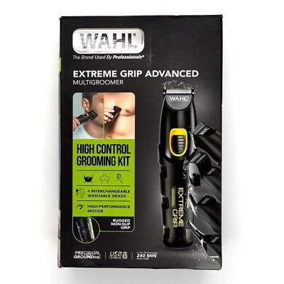 Wahl Extreme Grip Advanced Multigroomer, 240 Minuten Laufzeit