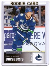 Guillaume Brisebois 2019-20 Upper Deck Overtime Rookie Card #178