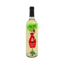 Red Dress Friend Ornament - Wine Time Diva Christmas