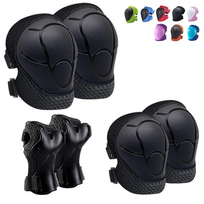 Kids Protective Gear Set Knee Pads for Kids 3-14 Years Toddler Knee and Elbow...