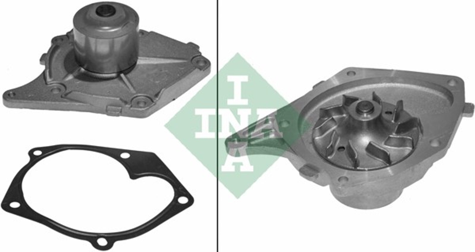 Pompe à eau INA Renault 1.5 dCi à haut débit pour éviter la surchauffe moteur Clio