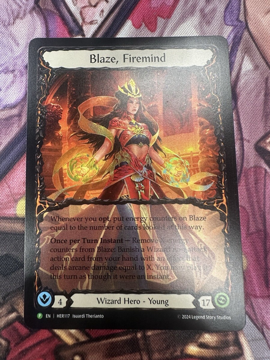 Flesh And Blood Promo Blaze, Firemind HER117 | eBay UK