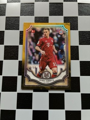 2018-19 Topps Museum Bundesliga Joshua Kimmich Gold /50 Bayern München