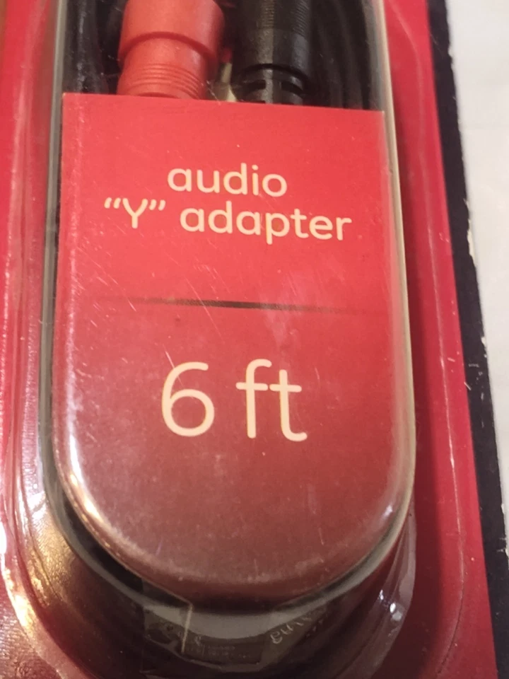 GE Audio "Y" Adapter 6 ft. - 32602 (2B) - Image 2 of 4