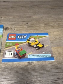 Lego City 60101  Figures And Manual Only !!!!