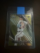 2024 Topps Chrome Black - AJ Smith-Shawver #16 Gold Refractor 37/50 (RC)