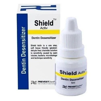 Dental SHIELD ACTIV a one step Soft Tissue Dentin Desensitizer 5ml Pack