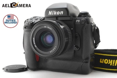 【EXC+5】 Nikon F5 analoge Spiegelreflexkamera 35 mm Gehäuse AF 35-70 mm F3.3-4.5 Objektiv aus JAPAN - Bild 1 von 4