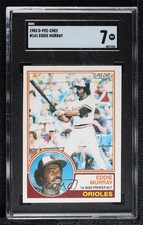 1983 O-Pee-Chee Eddie Murray #141 SGC 7 HOF ex0