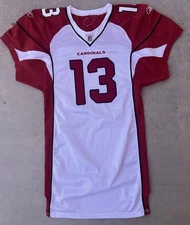 Kurt Warner Jersey Arizona Cardinals NFL Team Issued Reebok Player Game Pro Cut
