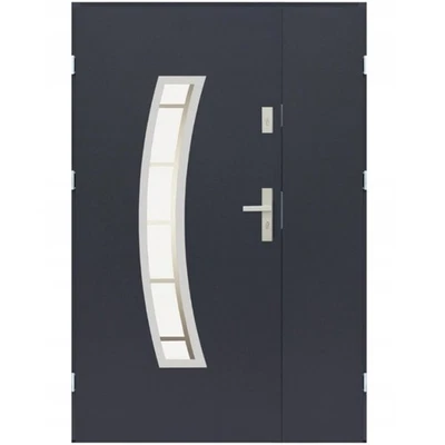 Jowisz Fiano 120 portes en acier portes extérieures 56 mm portes d'entrée... - Photo 1/3