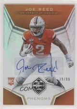 2020 Chronicles Draft Picks Limited Phenoms Signatures 39/99 Joe Reed Auto 0cv