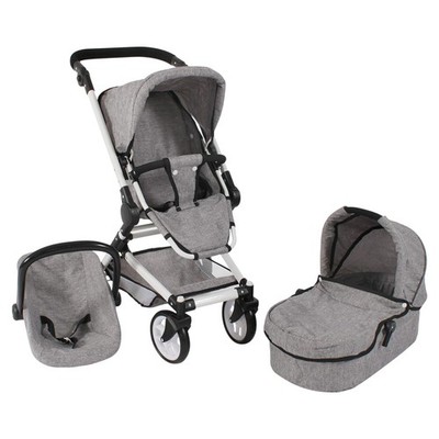 Bayer Chic 2000 Kombi-Puppenwagen Fides   3 in 1, 61 x 44,5 x 85 cm