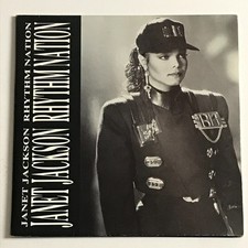 Janet Jackson - Rhythm Nation 7" Vinyl Record A1/B1 - USA 673EX/EX